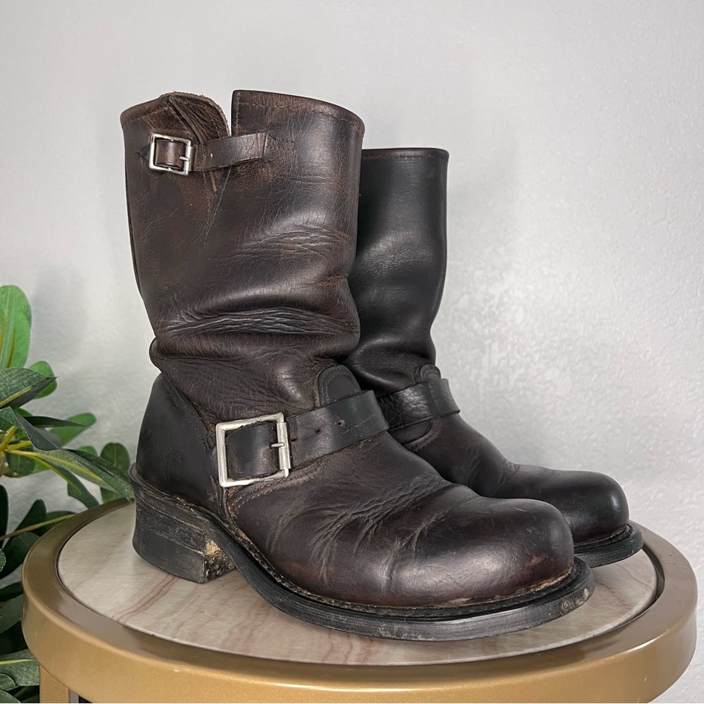 FRYE Engineer Boots Women's Size 6.5